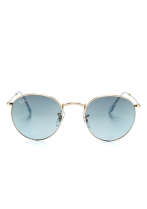 Ray-Ban two-tone round-frame sunglasses - Gold