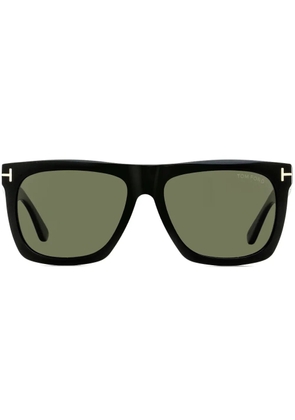 TOM FORD Eyewear Morgan square-frame polarised sunglasses - Black