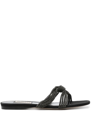 Arteana Capri flat slides - Black