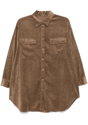 Transit corduroy shirt - Brown