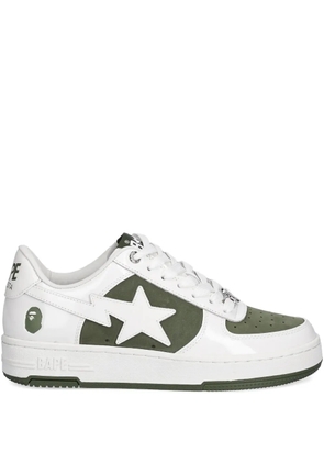 A BATHING APE® BAPE STA #6 L panelled sneakers - White