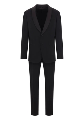 Giorgio Armani wool suit - Black
