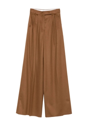 Max Mara Borneo pleated trousers - Brown