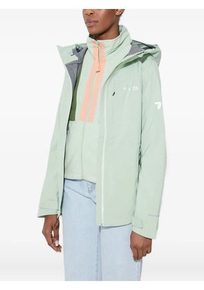 Columbia hooded logo-detail jacket - Green