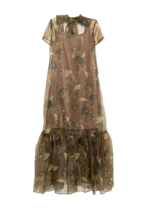 STAUD Calluna dress - Brown
