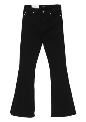 7 For All Mankind Ali high-rise flared jeans - Black