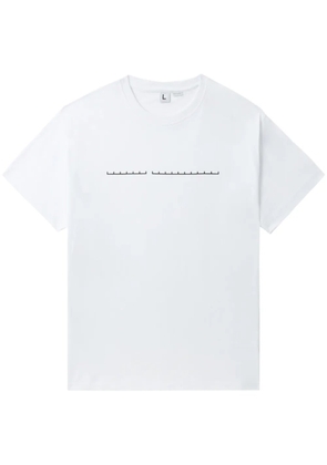 Random Identities logo-print cotton T-shirt - White