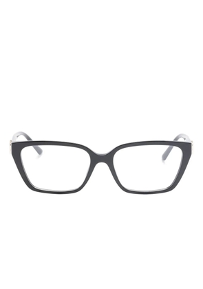 Jimmy Choo Eyewear JC3008 rectangle-frame glasses - Black