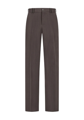 PT Torino Micheal pinstripe trousers - Brown