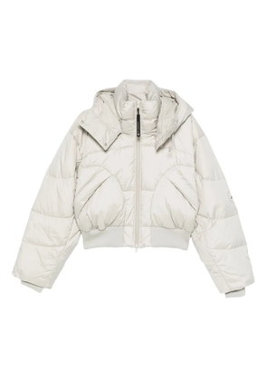 adidas by Stella McCartney hooded zip-up jacket - Grey