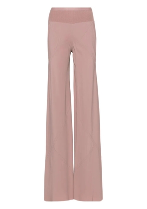 Rick Owens Bias flare-leg trousers - Pink