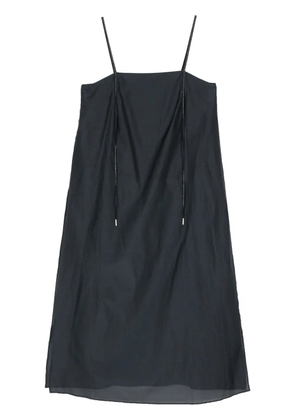 Peserico sleeveless semi-sheer top - Blue