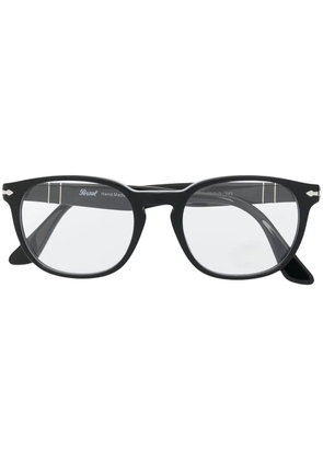Persol round-frame glasses - Black