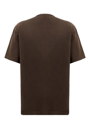 Helmut Lang logo t-shirt - Brown