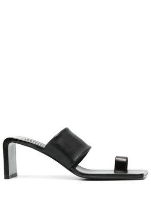 Jil Sander 75mm leather sandals - Black