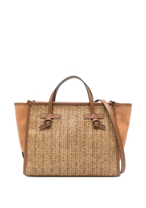 GIANNI CHIARINI tie-detail tote bag - Neutrals