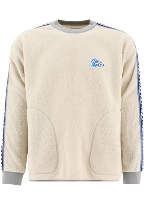 and Wander x Maison Kitsuné fleece sweatshirt - Neutrals