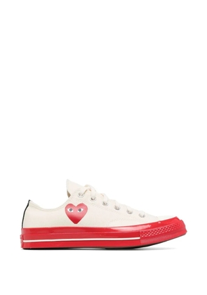 Comme Des Garçons Play x Converse heart-print sneakers - Neutrals