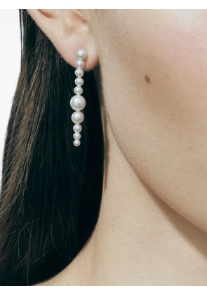 Sophie Bille Brahe 14K yellow gold Sienna Moon earrings - White