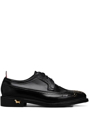Thom Browne leather Derby shoes - Black