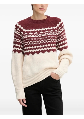 Barbour Mabel Fair patterned sweater - Red