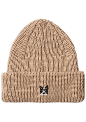 PELO FOUNDATION Border Collie beanie hat - Neutrals