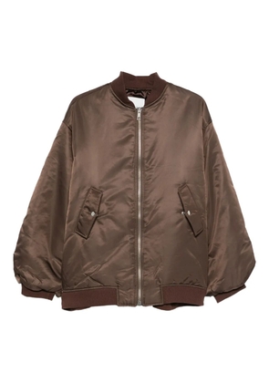 The Frankie Shop Astra bomber jacket - Brown
