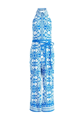 alice + olivia Alara wide-leg jumpsuit - Blue