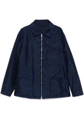 Givenchy monogram 72 jacquard overshirt - Blue