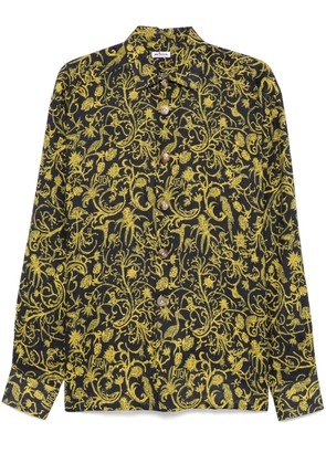 Kiton linen shirt - Black