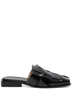 Hereu Coraia leather mule - Black