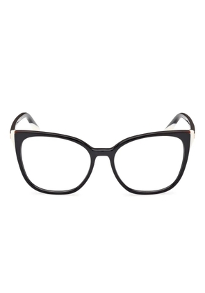 GUESS EYEWEAR geometric-frame glasses - Black