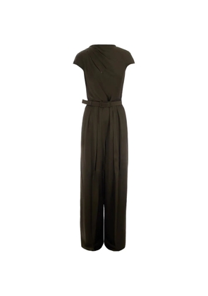 Max Mara Vespa belted jumpsuit - Green