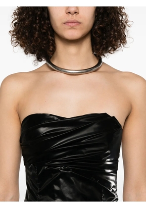Almaz Blackout gathered-detail gown