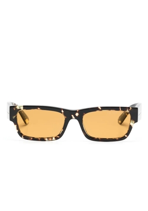 Prada Eyewear tortoiseshell rectangle-frame sunglasses - Brown