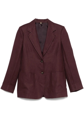N_8 Milano linen blazer - Purple
