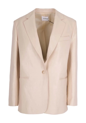 THE ANDAMANE notched-lapel jacket - Neutrals
