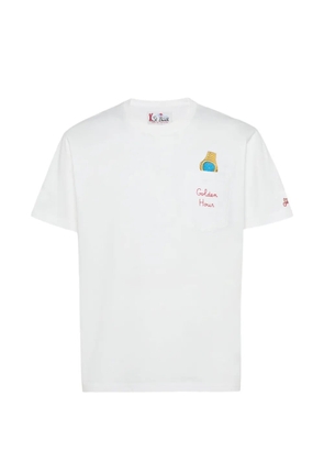 MC2 Saint Barth watch-graphic T-shirt - White