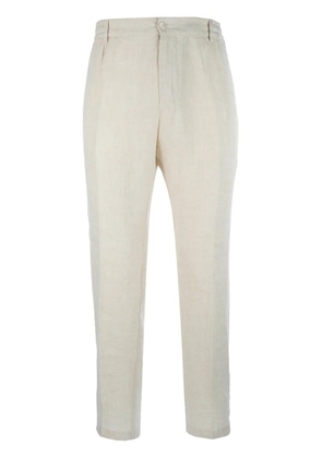 Cruna straight-leg trousers - Neutrals