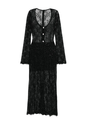 NISSA lace dress - Black