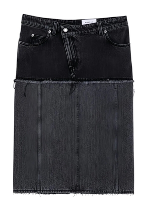 Alexander McQueen Hybrid midi skirt - Black