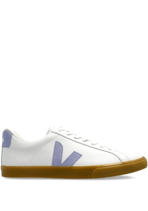 VEJA leather V-logo sneakers - White