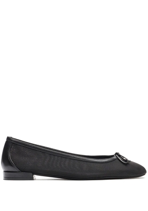 Stuart Weitzman Emilia Mary Jane ballerina shoes - Black