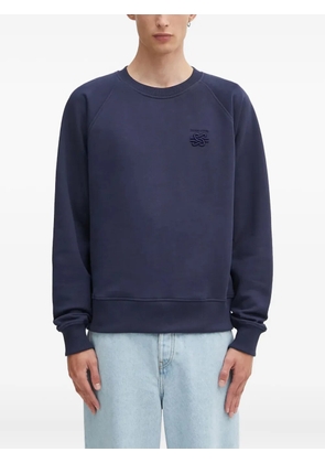 Filling Pieces embroidered crewneck sweatshirt - Blue