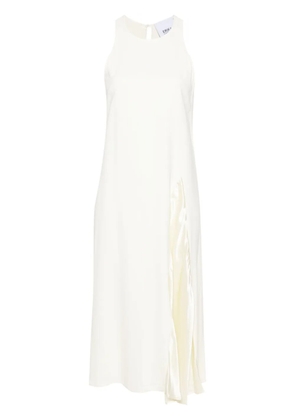 Erika Cavallini stretch-design dress - White