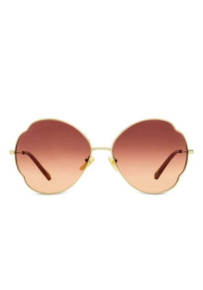 Chloé Eyewear Joni sunglasses - Gold