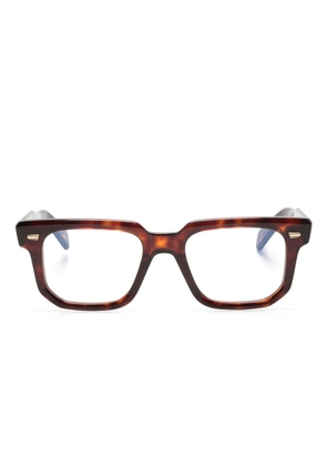 Cutler & Gross 1410 square-frame glasses - Brown