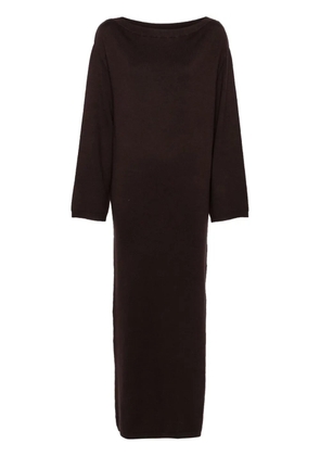 HERSKIND Isabella knitted maxi dress - Brown