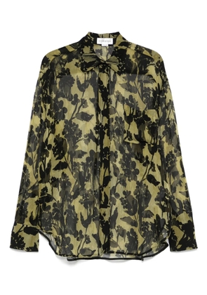 Victoria Beckham silk shirt - Green