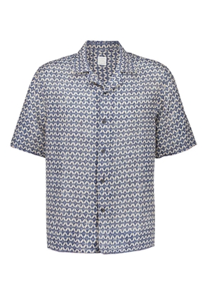 120% Lino linen shirt - Blue